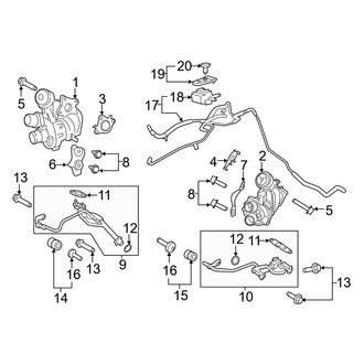 Ford OE - Engine - Turbocharger & Components (3.5L)