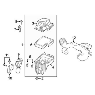 Ford OE - Engine - Air Intake (3.7L)