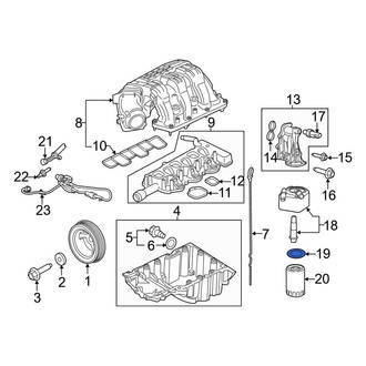 Ford OE - Engine Oil Cooler Gasket