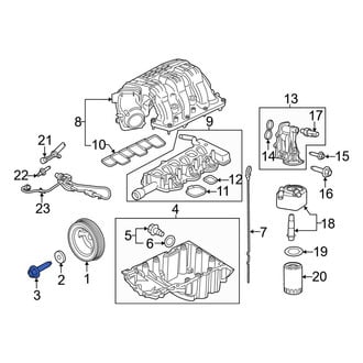 Ford OE - Engine Crankshaft Pulley Bolt