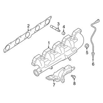 Ford OE - Exhaust System - Exhaust Manifold (3.2L)