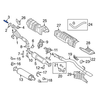 Ford OE - Left Catalytic Converter Stud