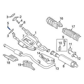 Ford OE - Left Catalytic Converter Stud