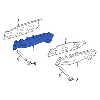 Ford OE - Right Exhaust Manifold