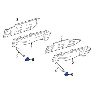 Ford OE - Exhaust Manifold Nut