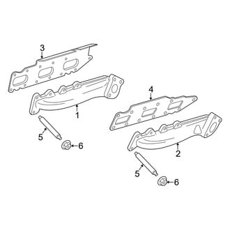 Ford OE - Exhaust System - Exhaust Manifold (3.5L)