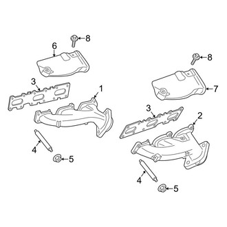 Ford OE - Exhaust System - Exhaust Manifold (3.7L)