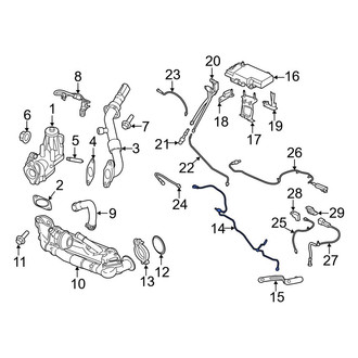 Ford OE - Exhaust Gas Recirculation (EGR) Vacuum Delay Valve
