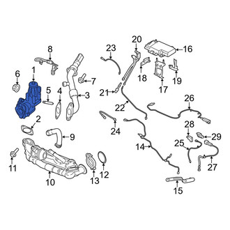 Ford OE - Exhaust Gas Recirculation (EGR) Valve