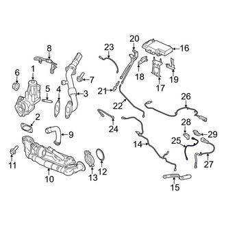 Ford OE - Exhaust Gas Temperature (EGT) Sensor