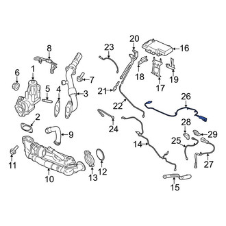 Ford OE - Center Nitrogen Oxide (NOx) Sensor