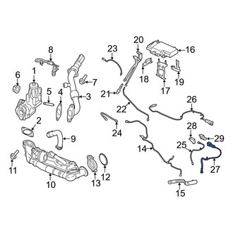 Ford OE - Rear Nitrogen Oxide (NOx) Sensor
