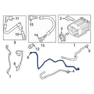 Ford OE - Evaporative Emissions System Lines