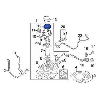 Ford OE - Diesel Exhaust Fluid (DEF) Pump Lock Ring