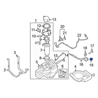 Ford OE - Diesel Exhaust Fluid (DEF) Filler Pipe Cap