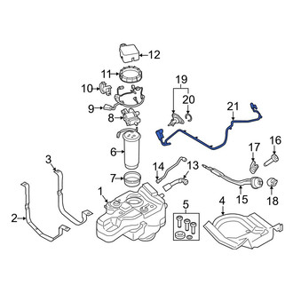 Ford OE - Diesel Exhaust Fluid (DEF) Injector Feed Line