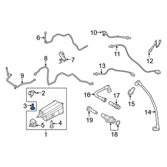 Ford OE - Vapor Canister Bolt