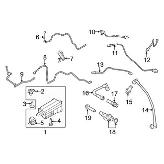 Ford OE - Emission System - Emission Components (3.5L)