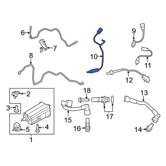 Ford OE - Front Left Oxygen Sensor