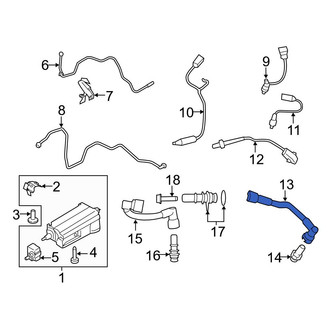 Ford OE - PCV Valve Hose