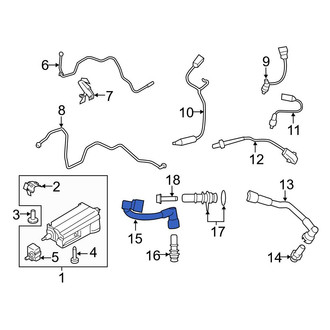 Ford OE - PCV Valve Hose