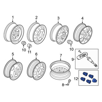 Ford OE - Wheel Lock Set