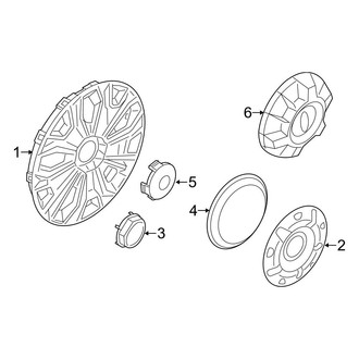 Ford OE - Wheels - Covers & Trim