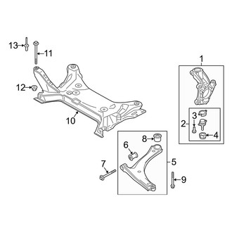 Ford OE - Front Suspension - Suspension Components (AWD)