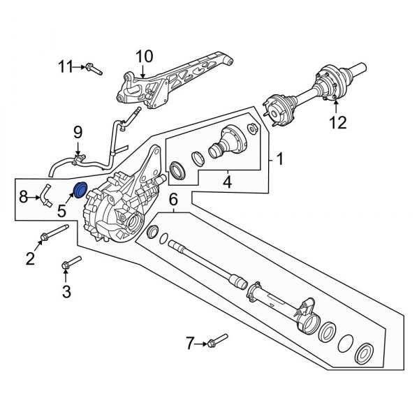 CV Intermediate Shaft Seal