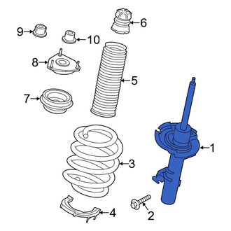 Ford OE - Front Suspension Strut