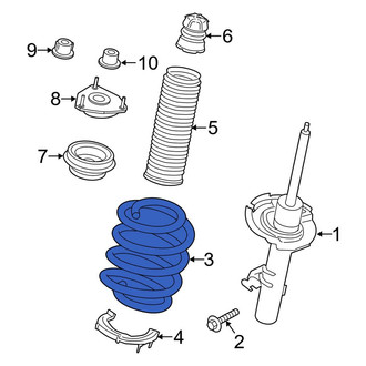 Ford OE - Lower Coil Spring Insulator