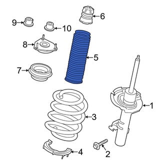Ford OE - Front Suspension Strut Bumper