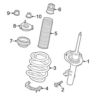 Ford OE - Front Suspension - Struts & Components