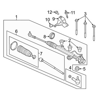 Ford OE - Steering Gear & Linkage (Hydraulic)