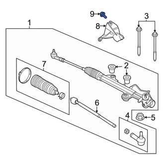 Ford OE - Rack and Pinion Heat Shield Bolt