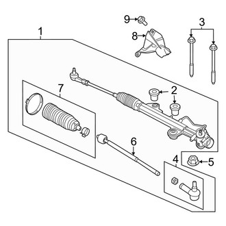 Ford OE - Steering Gear & Linkage (Hydraulic), (Gas)