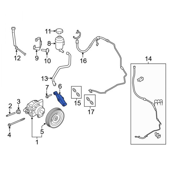 Power Steering Pump Bracket