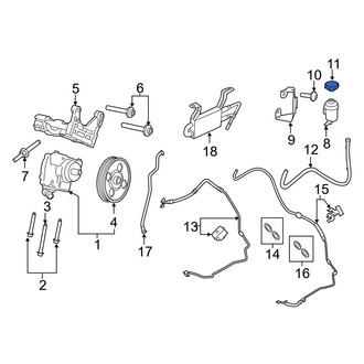 Ford OE - Front Power Steering Reservoir Cap