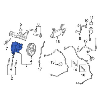 Ford OE - Power Steering Pump