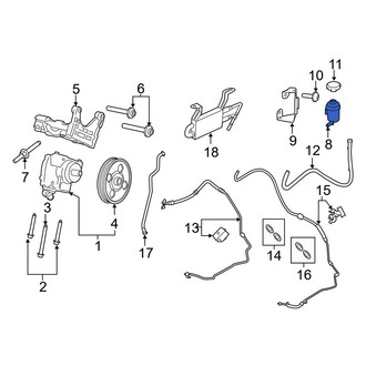 Ford OE - Power Steering Reservoir