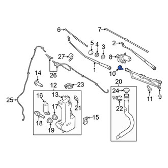 Ford OE - Wiper Linkage Bolt