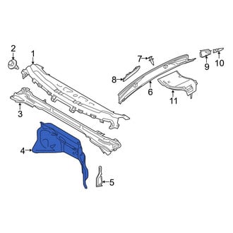Ford OE - Front Firewall