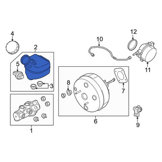 Ford OE - Brake Master Cylinder Reservoir