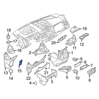 Ford OE - Left Fuse Box Cover