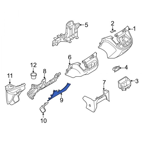 Instrument Panel Knee Bolster