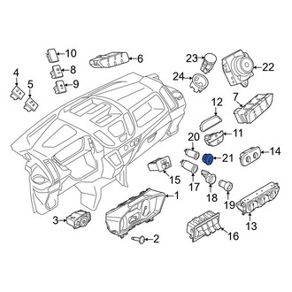 Ford OE - 12 Volt Accessory Power Outlet Cover