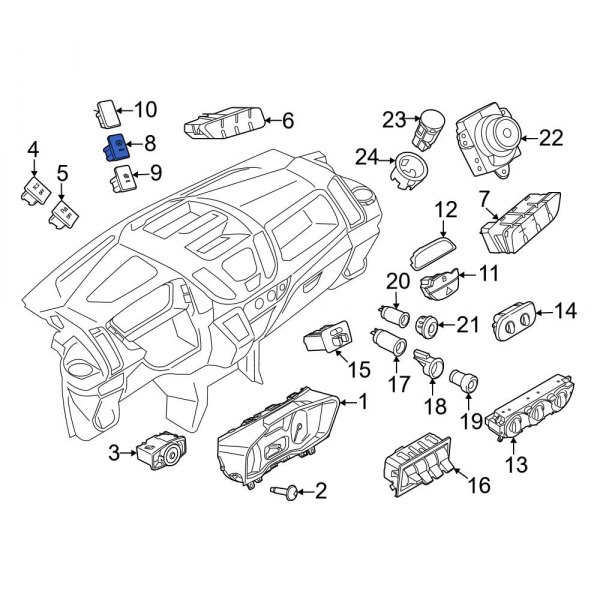 Window Defroster Switch