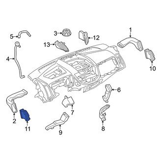Ford OE - Front Left Outer Dashboard Air Vent