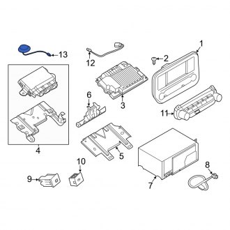Ford OE - GPS Navigation System Antenna