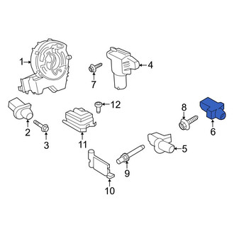 Ford OE - Rear Air Bag Impact Sensor